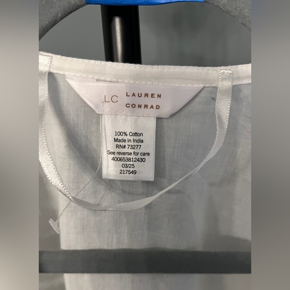 White Eyelet Kimono Cardigan - Picture 3 of 3